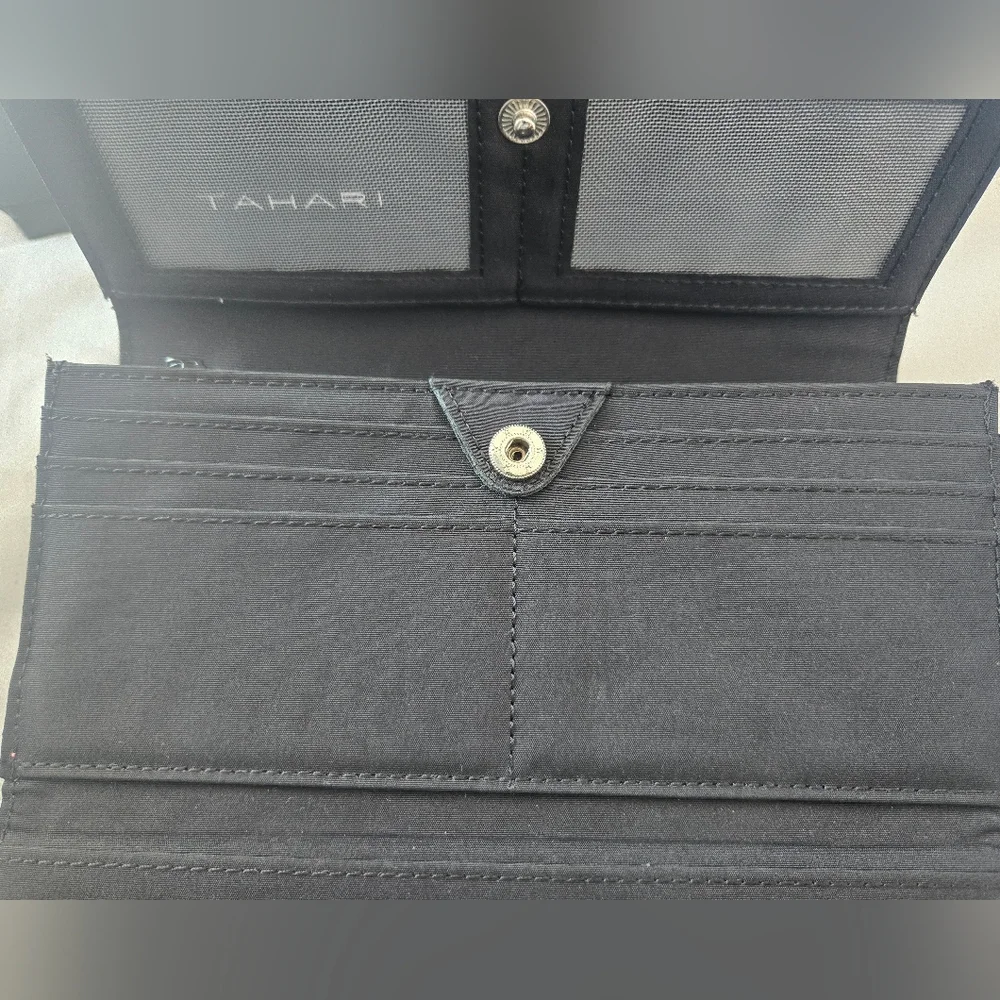 Tahari Paisley Patterned Wallet/Clutch - Picture 7 of 8
